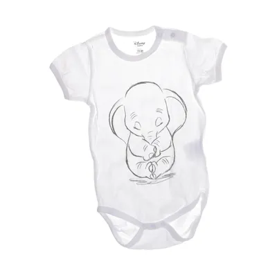 Romper (Wit, Zwart) van Disney Baby Katoen