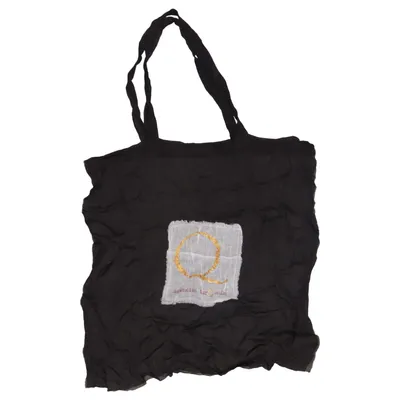 Sac en toile (Noir) de Agencies Turquoise