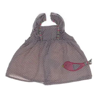 Klänning (Grå, Flerfärgad) från Moulin Roty