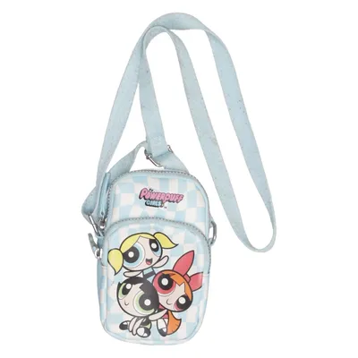 Axelremsväska (Blå, Vit, Flerfärgad) från The Powerpuff Girls Polyester