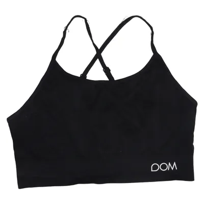 Sport-bh (Zwart) van Drop of Mindfulness Elastaan, Polyamide