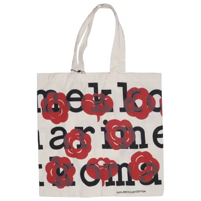 Canvas bag (Beige, Multicolored) from Marimekko Recycled cotton