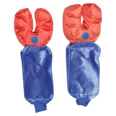 Maskeradtillbehör (Röd, Blå)