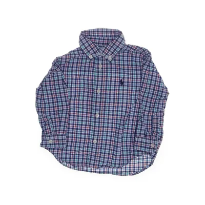 Button down shirt (Blue, Multicolored) from Ralph Lauren Cotton