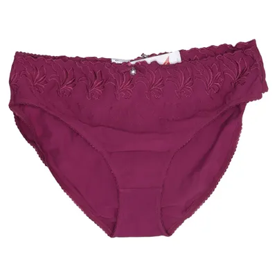 Panties (Purple) from Skin to Skin Cotton, Elastane