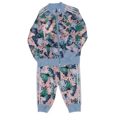 Träningsställ (Blå, Vit, Flerfärgad) från Adidas Återvunnen polyester