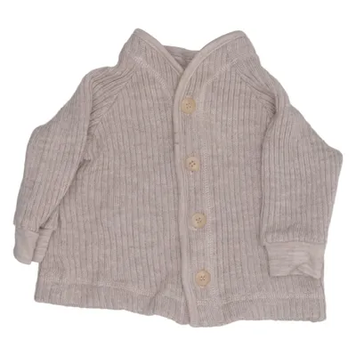 Cardigan (Beige) from Joha Merino wool