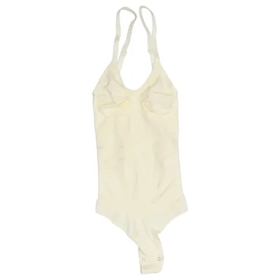 Body sculptant (Jaune) de Creamy Fabrics Élasthane, Polyamide