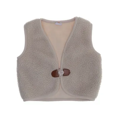 Fleecevest (Beige) fra Hema Polyester