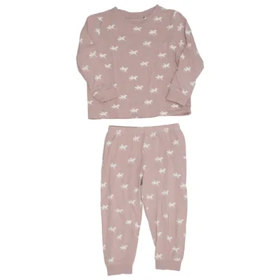 Pajamas (Pink) from Åhléns Kids Cotton, Elastane