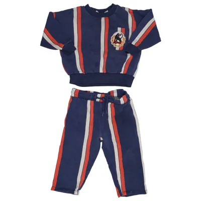 Tenue d'intérieur (Bleu, Rouge, Blanc) de Mini Rodini Coton