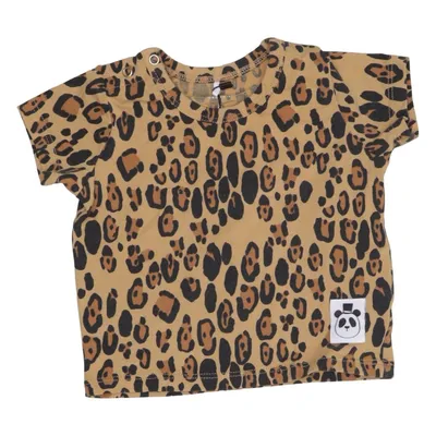 T-shirt (Marron) de Mini Rodini Élasthane, Coton biologique