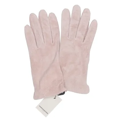 Lederhandschuhe (Beige) von Handskmakaren Polyester, Wildleder