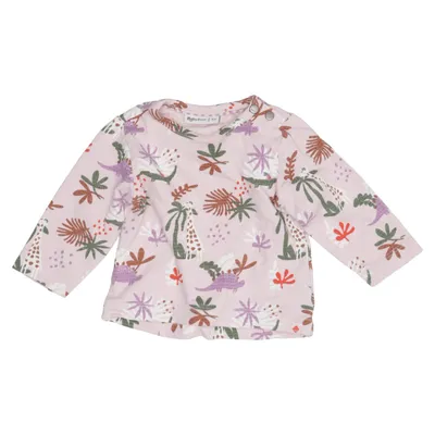 Long sleeve T-shirt (Pink, Multicolored) from Babyface Cotton, Elastane, Polyester