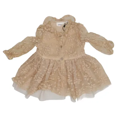 Dress (Beige) from Lil' Atelier Polyamide