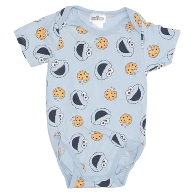 Body (Bleu, Multicolore) de Sesame Street Coton, Élasthane