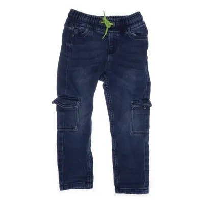 Cargo pants (Blue) from Koko by Koko Cotton, Elastane, Polyester