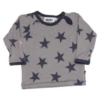 T-shirt à manches longues (Emery) de Molo Coton, Élasthane