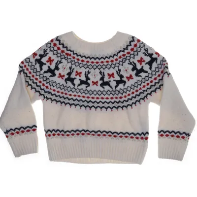 Christmas sweater (White, Red, Blue) from OVS Acrylic