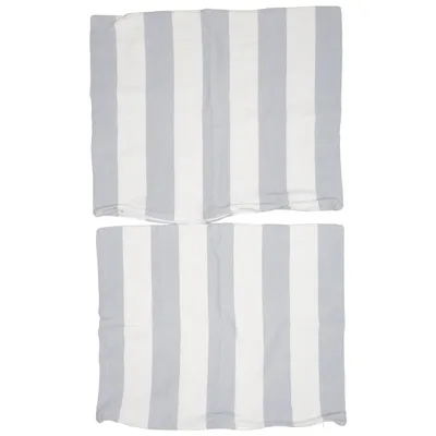 Cushion (Gray, White) from Nyblom Kollén Cotton