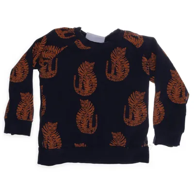 Sweatshirt (Blå, Orange) fra Mini Rodini Økologisk bomuld, Elastan, Polyurethan