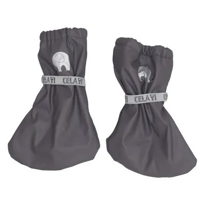 Baby booties (Gray) from Celavi Polyester, Polyurethane