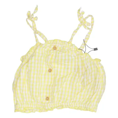 Crop top (Jaune, Blanc) de Kiabi