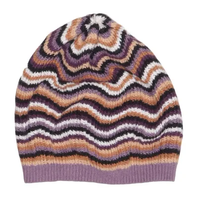 Beaniehue (Lilla, Flerfarvet) fra Missoni Lindex Bomuld, Viscose