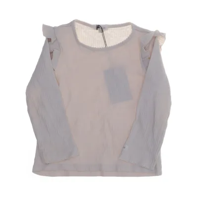 Lange mouwen shirt (Beige) van Newbie by KappAhl Katoen, Elastaan