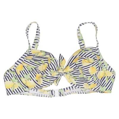 Bikini top (White, Blue, Yellow, Multicolored) from Saltabad Elastane, Polyamide