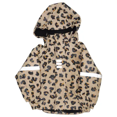 Rain jacket (Beige, Black) from Minimarket Polyester, Polyurethane