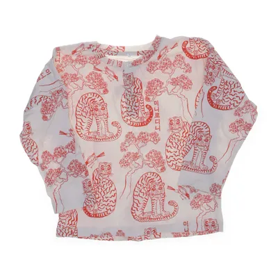 T-shirt (Röd, Vit, Flerfärgad) från Mini Rodini Bomull