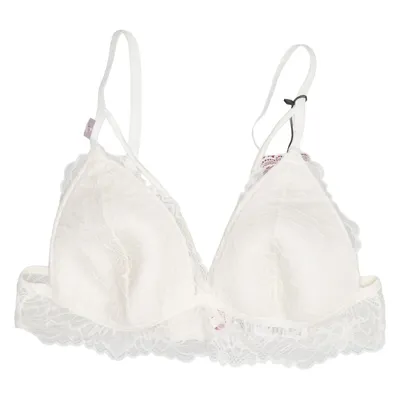 Bralette (Vit) från DeFacto Elastan, Polyamid, Polyester