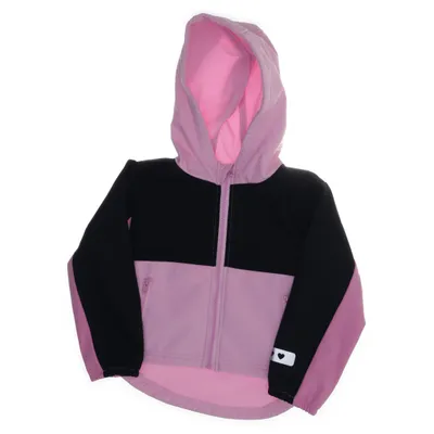Softshelljacka (Rosa, Svart) från Penelope Mack Polyester
