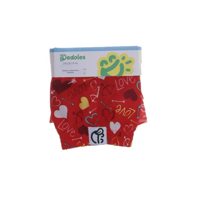 Korte broek (Rood, Meerkleurig) van Dedoles Katoen