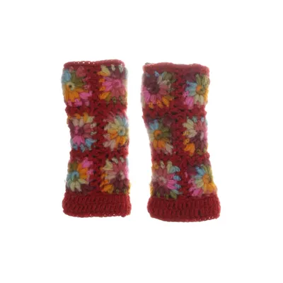 Fingerless gloves (Red, Multicolored) from The Free Banana