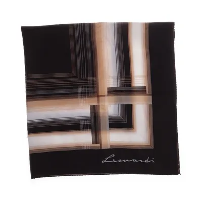 Lommetørklæde (Brun, Hvid, Beige) fra Leonardi