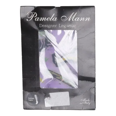 Nylon tights (Purple, Multicolored) from Pamela Mann Elastane, Polyamide
