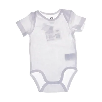 Romper (Wit) van H&M Basic Katoen