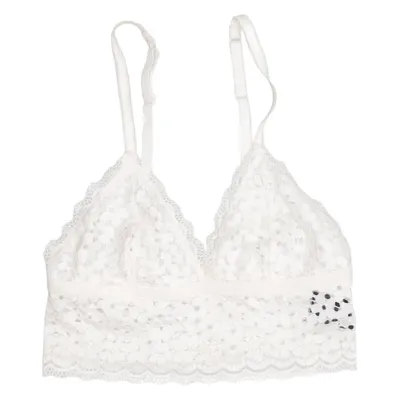 Bralette (Hvid) fra Bik Bok Lingerie Elastan, Polyamid