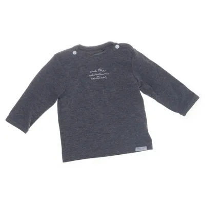 T-shirt à manches longues (Gris) de Noppies Coton, Élasthane