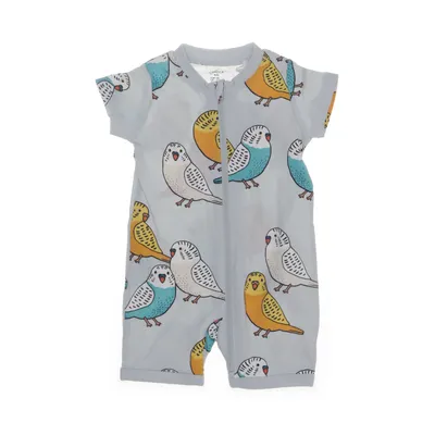 Sparkdräkt (Grå, Flerfärgad) från Lindex Baby Bomull