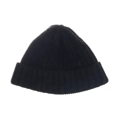 Beaniemössa (Svart) från Muji Bomull, Ull