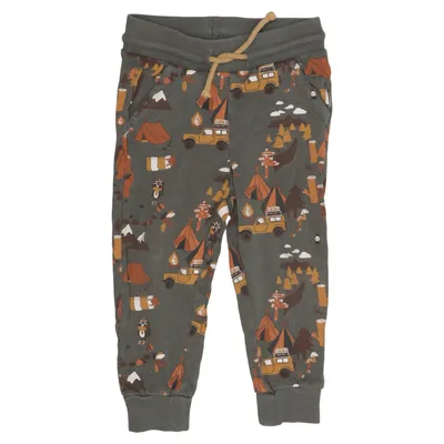 Pantalon de survêtement (Vert, Multicolore) de Wai Wai by Skill Coton