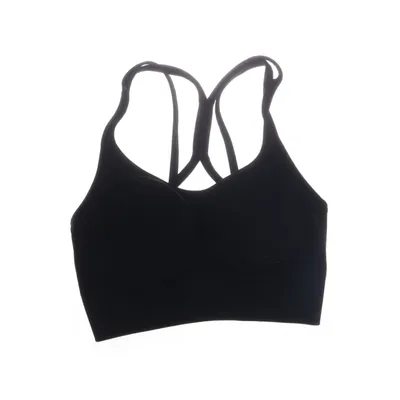 Brassière (Noir) de Teveo Élasthane, Polyamide, Polyester
