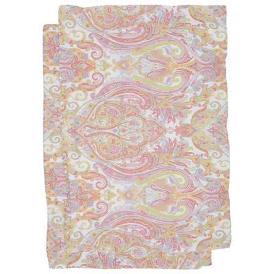 Taie d'oreiller (Blanc, Multicolore) de Zara Home Coton