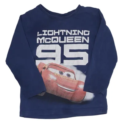 Lange mouwen shirt (Blauw, Meerkleurig) van Disney Pixar Katoen, Elastaan