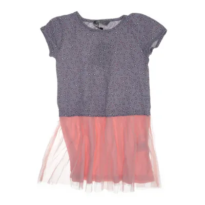 Kjole (Grå, Pink) fra Kids by Lindex