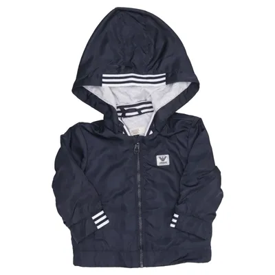 Jacka (Blå, Grå, Vit) från Armani Baby Bomull, Elastan, Polyamid, Polyester