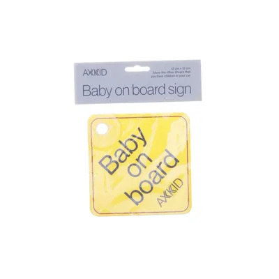 Plaque d'apprenti conducteur (Jaune) de Axkid